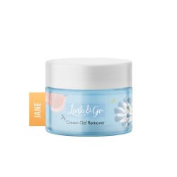 Цветной крем-гель ремувер для снятия наращенных ресниц Lash&Go Jane, 13 гр Цветной крем-гель ремувер для снятия наращенных ресниц Lash&Go Jane, 13 гр